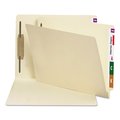 Smead File Folder End Tab, Fastener, Manila, PK50, Size: Letter 34210